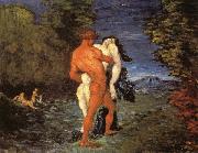 Paul Cezanne L'Enlevement Sweden oil painting reproduction